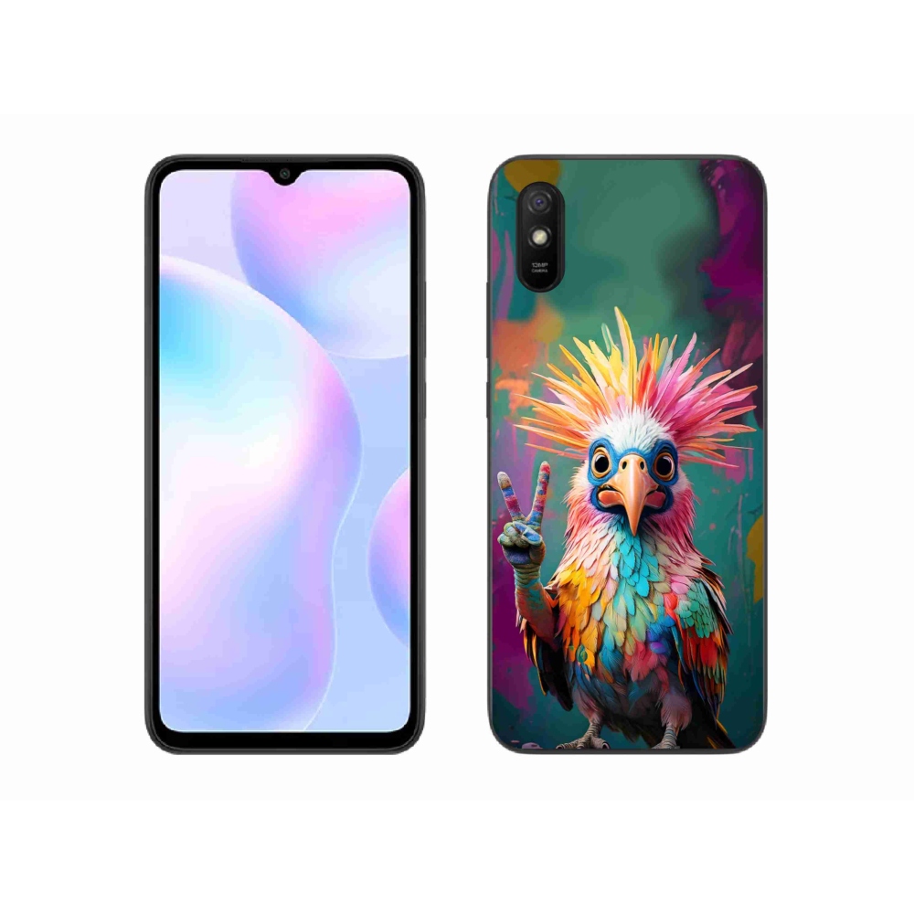 Gél borítás mmCase a Xiaomi Redmi 9A számára - színes lázadó