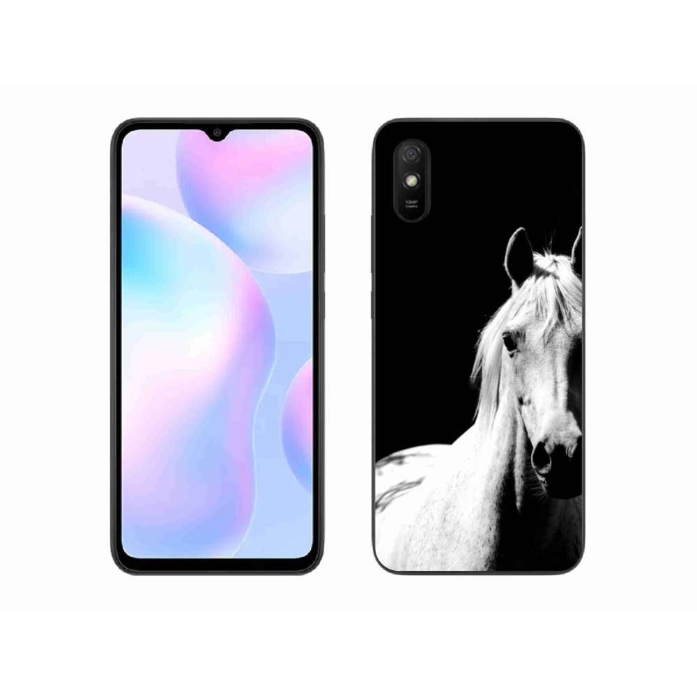 Gél borítás mmCase a Xiaomi Redmi 9A - fehér ló 5