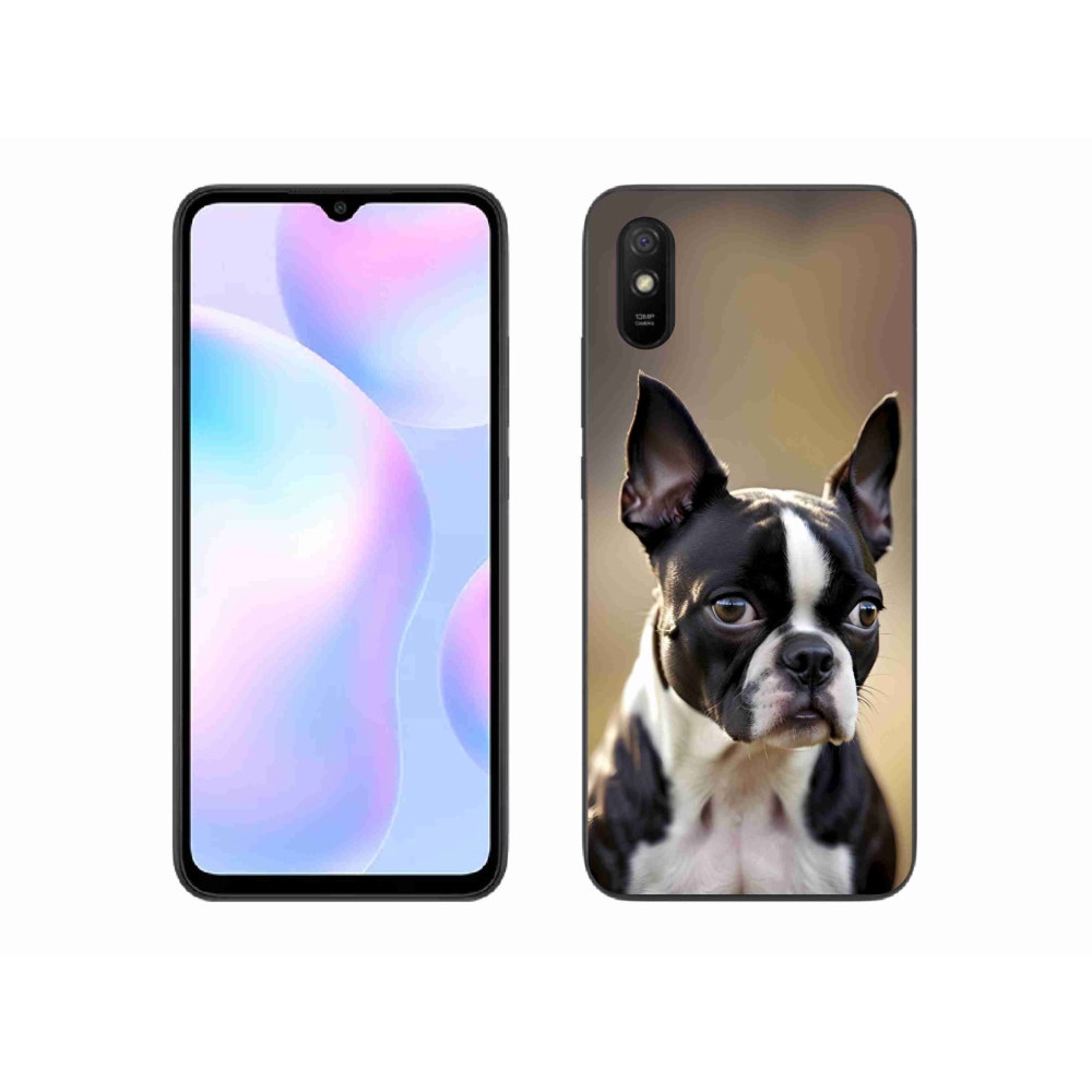 Gél borítás mmCase a Xiaomi Redmi 9A számára - Boston Terrier