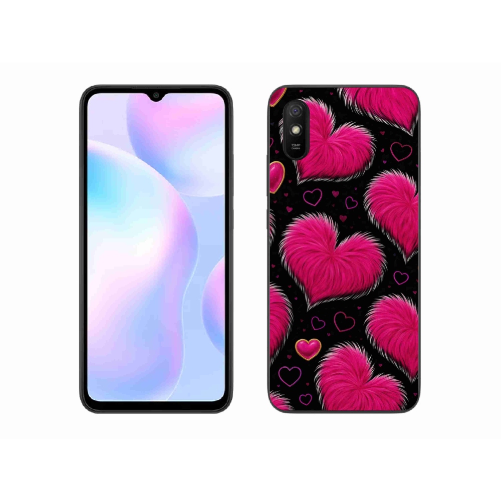Gél borítás mmCase a Xiaomi Redmi 9A számára - puha szív