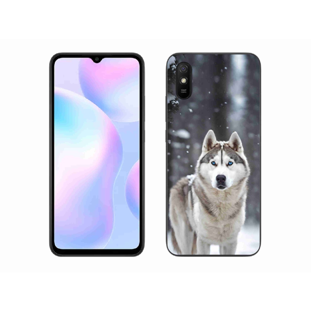 Gél borítás mmCase a Xiaomi Redmi 9A - husky 2 számára