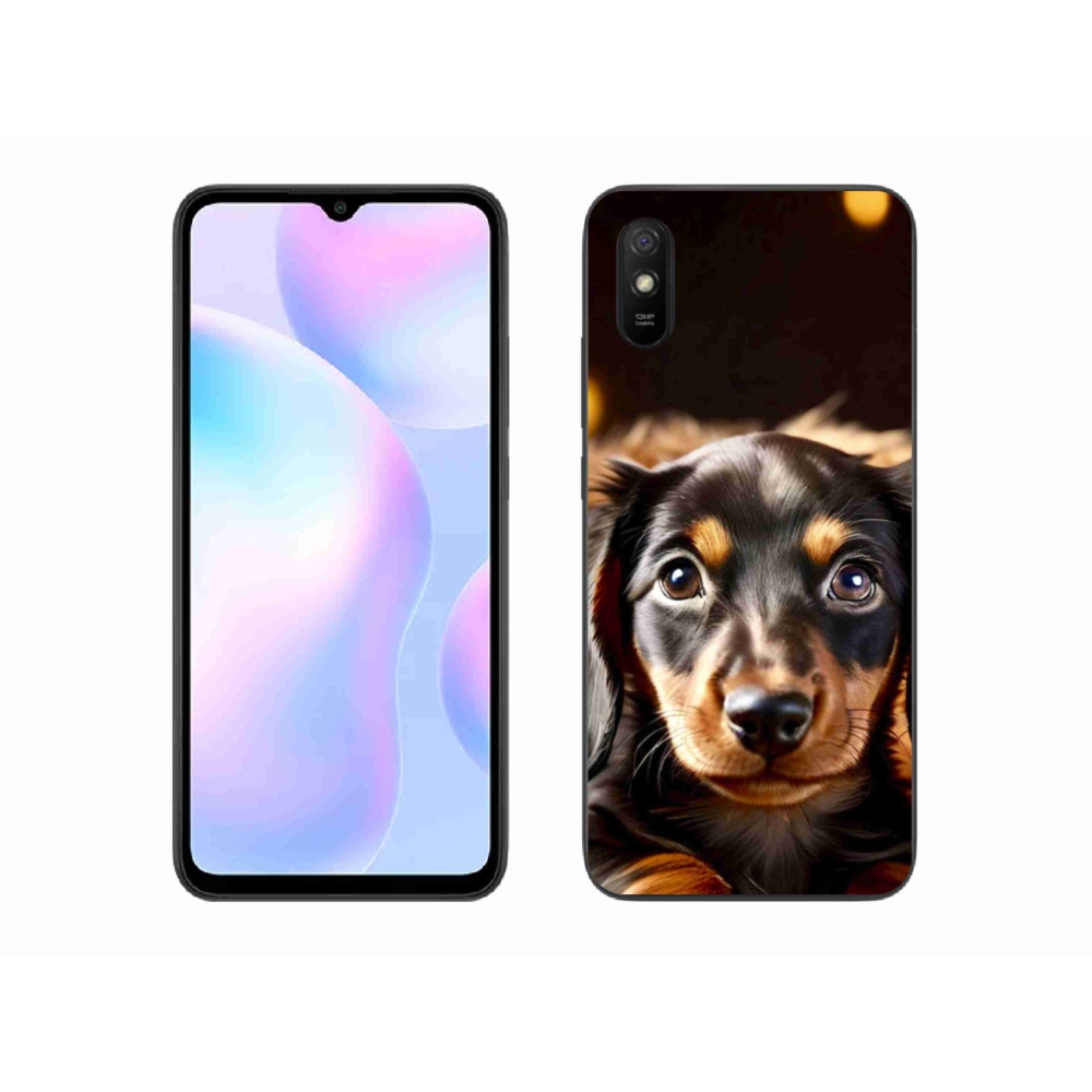 Gél borítás mmCase a Xiaomi Redmi 9A számára - tacskó