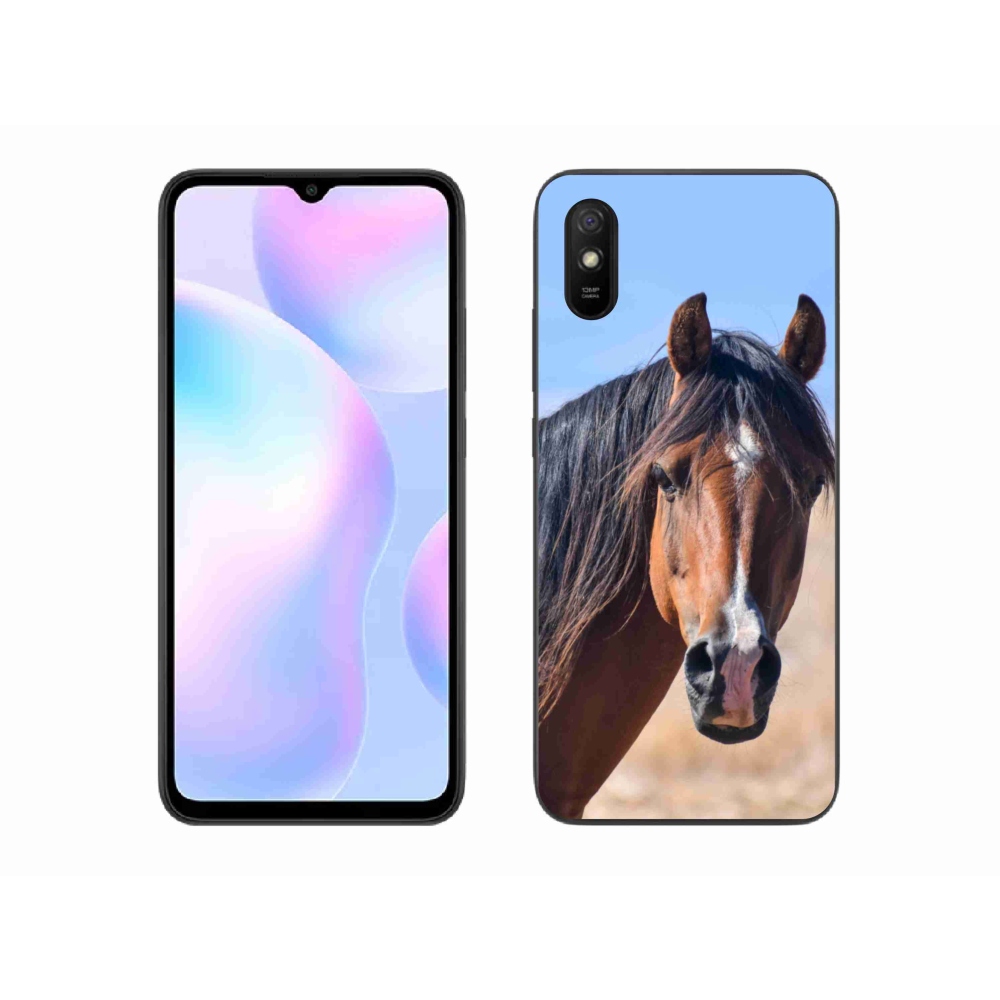 Gél borítás mmCase a Xiaomi Redmi 9A számára - nyugodt ló