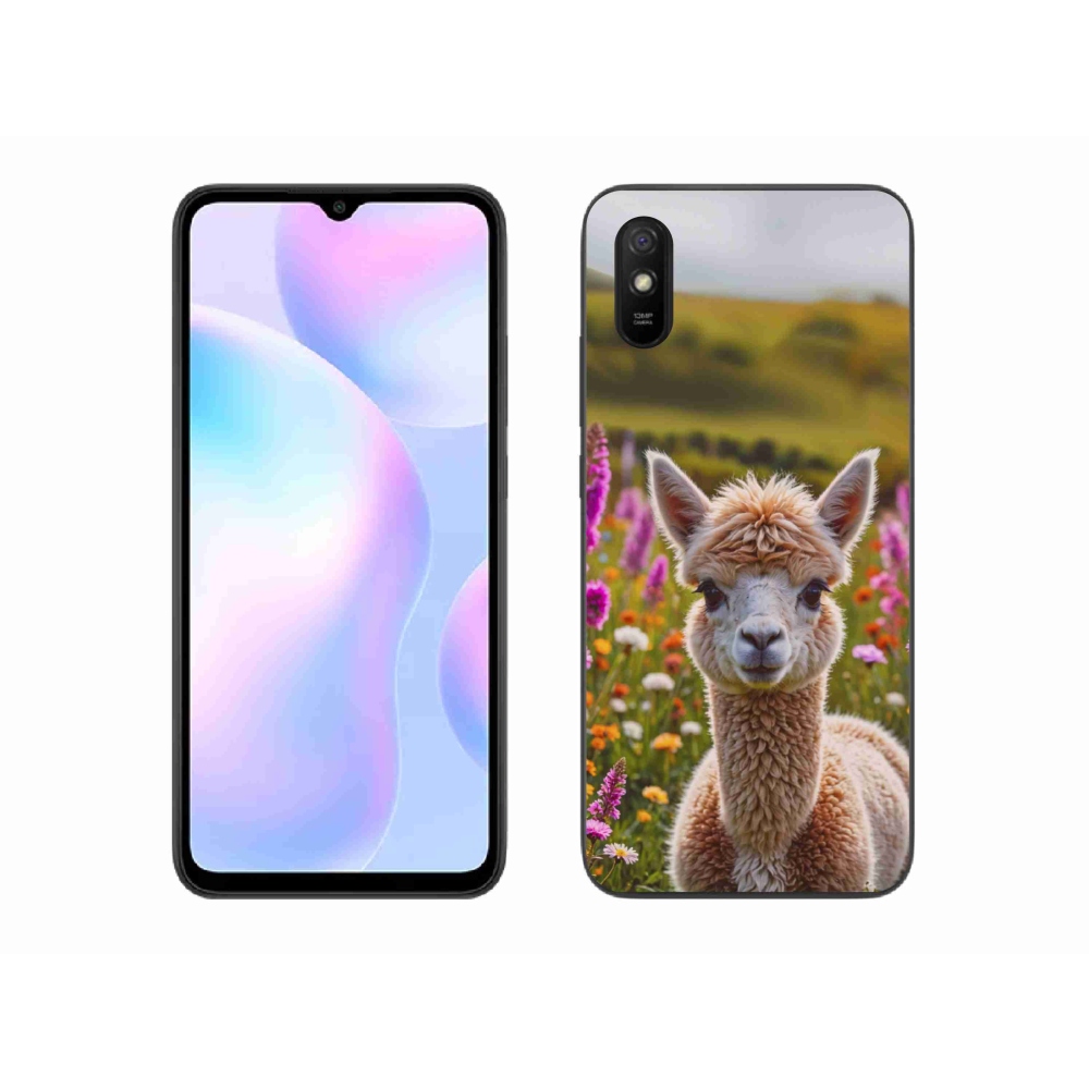 Gél borítás mmCase a Xiaomi Redmi 9A számára - láma a réten