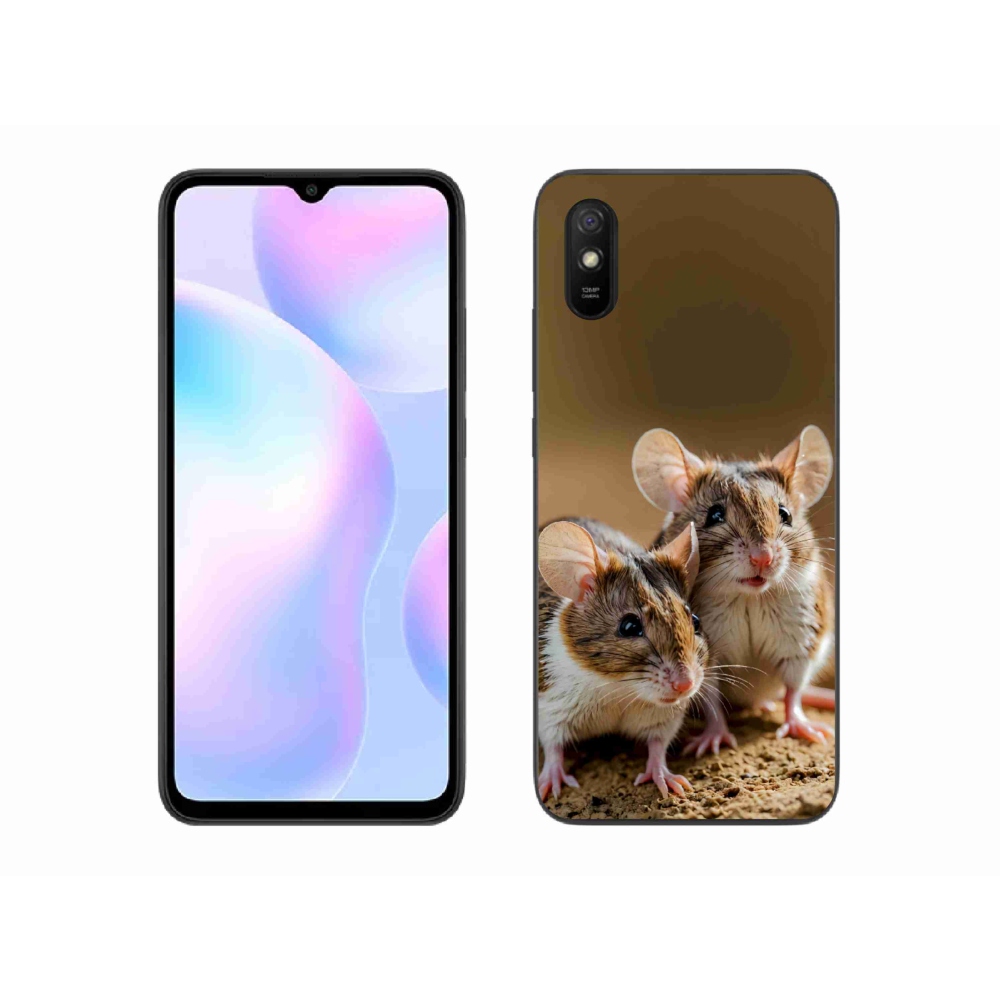 Gél borítás mmCase a Xiaomi Redmi 9A számára - egér duó