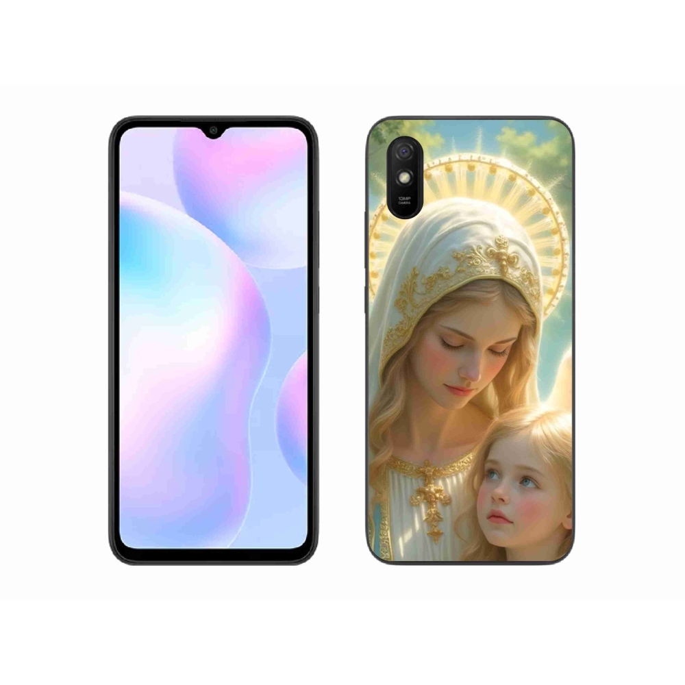 Gél borító mmCase a Xiaomi Redmi 9A számára - vallási téma 2