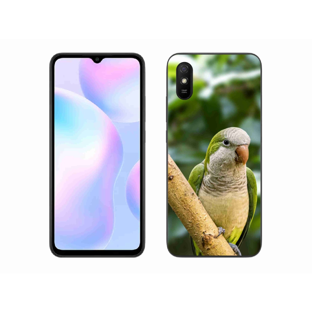 Gél borítás mmCase a Xiaomi Redmi 9A számára - papagáj