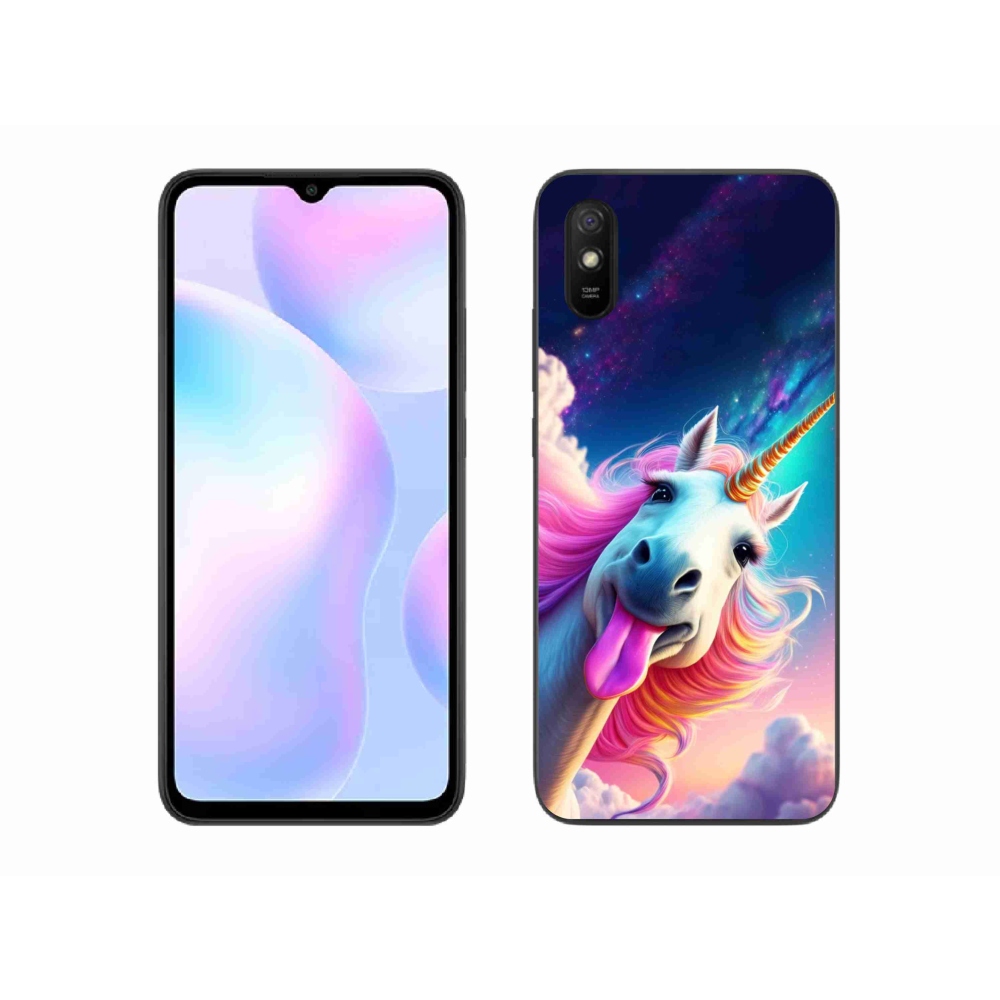 Gél borítás mmCase a Xiaomi Redmi 9A - őrült egyszarvúhoz
