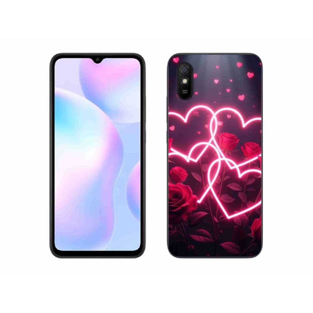 Gél borítás mmCase a Xiaomi Redmi 9A számára - a szerelem szíve