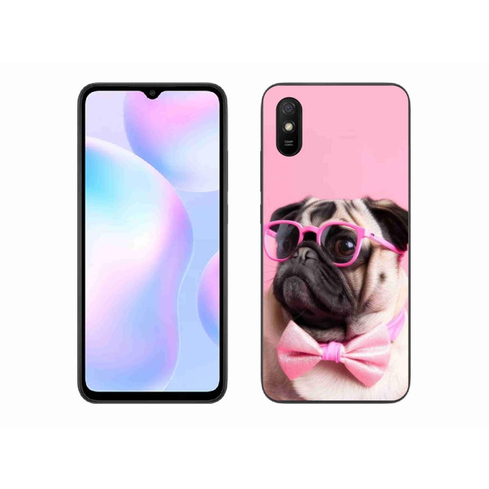 Gél borítás mmCase a Xiaomi Redmi 9A számára - stílusos mopsz