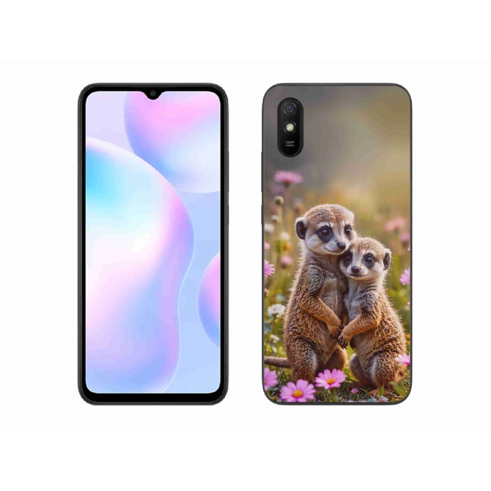 Gél borítás mmCase a Xiaomi Redmi 9A - szurikátás duóhoz