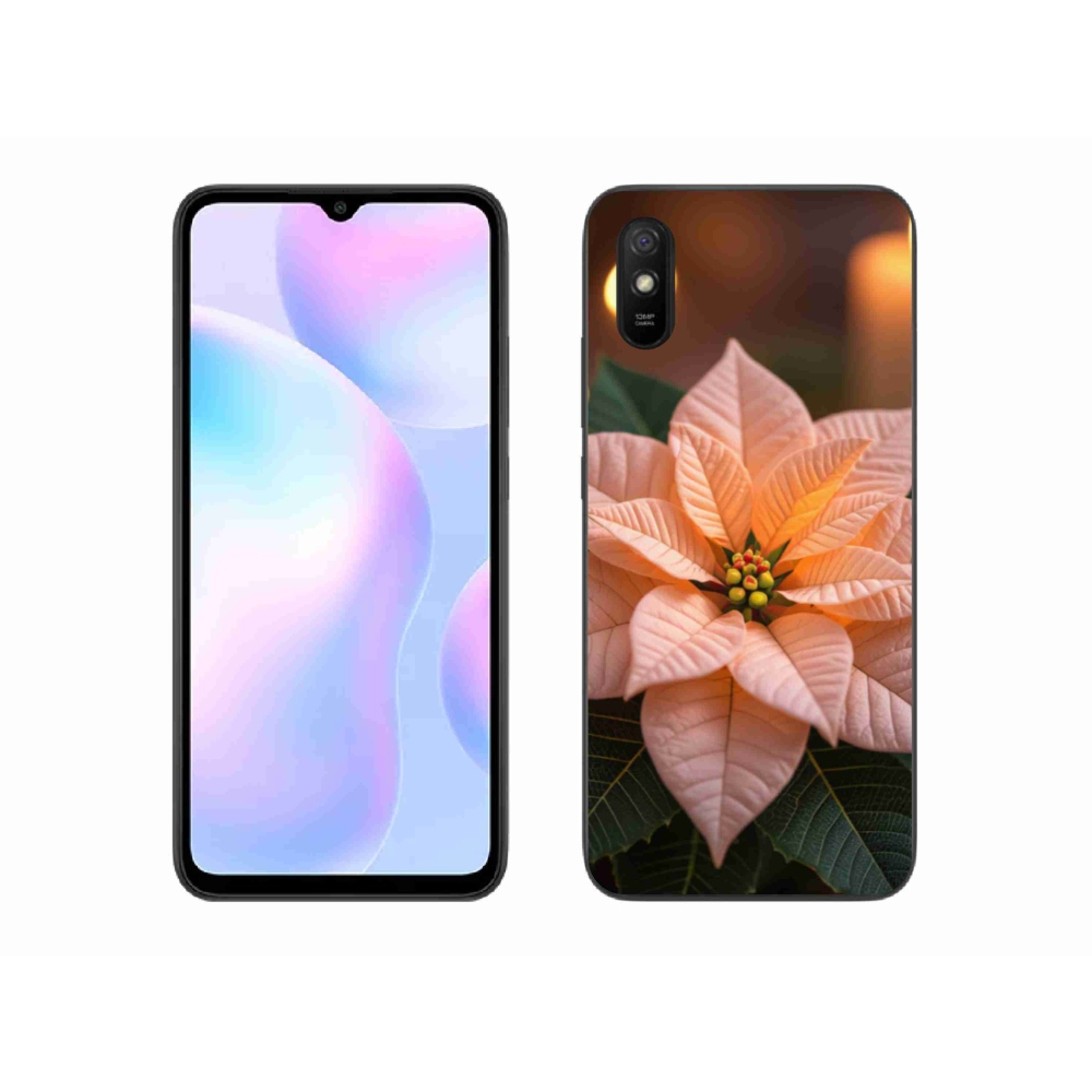 Gél borítás mmCase a Xiaomi Redmi 9A számára - Karácsonyi csillag