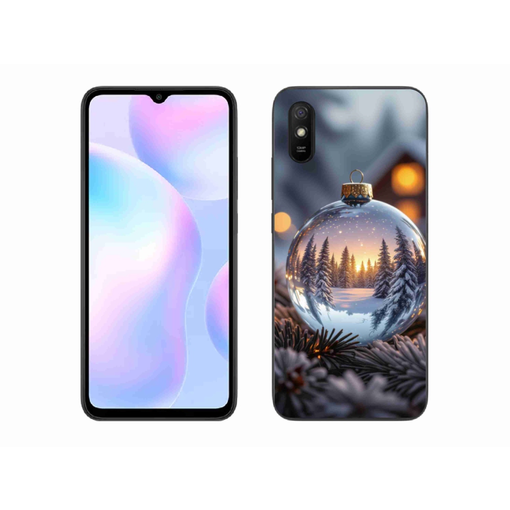 Gél borítás mmCase a Xiaomi Redmi 9A számára - karácsonyi dekoráció