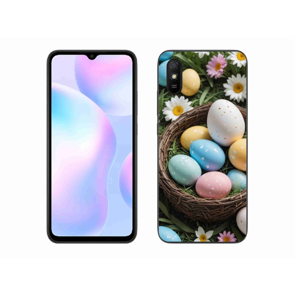 Gél borítás mmCase a Xiaomi Redmi 9A számára - Húsvéti tojások 2