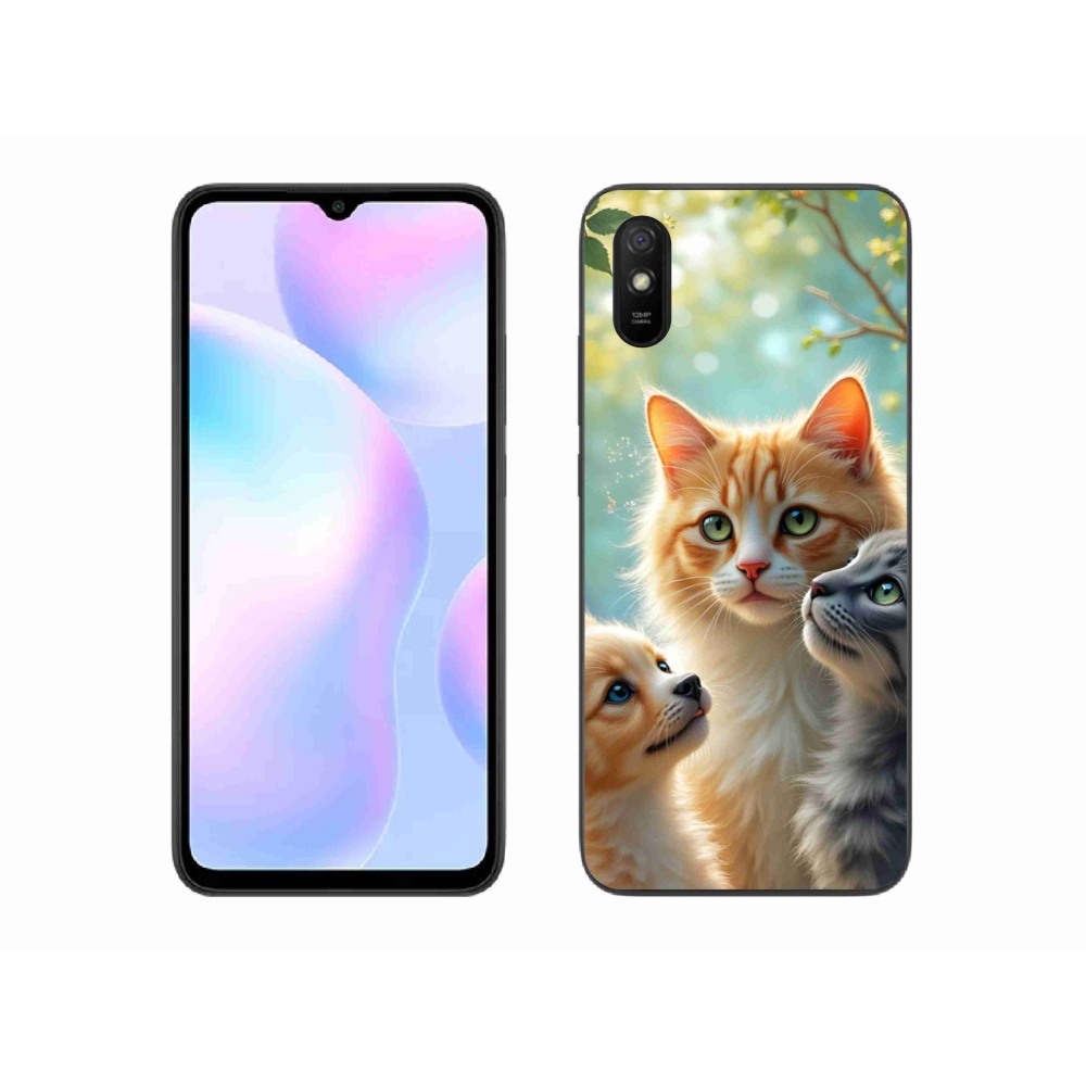 Gél borítás mmCase a Xiaomi Redmi 9A - állatbarátság 2