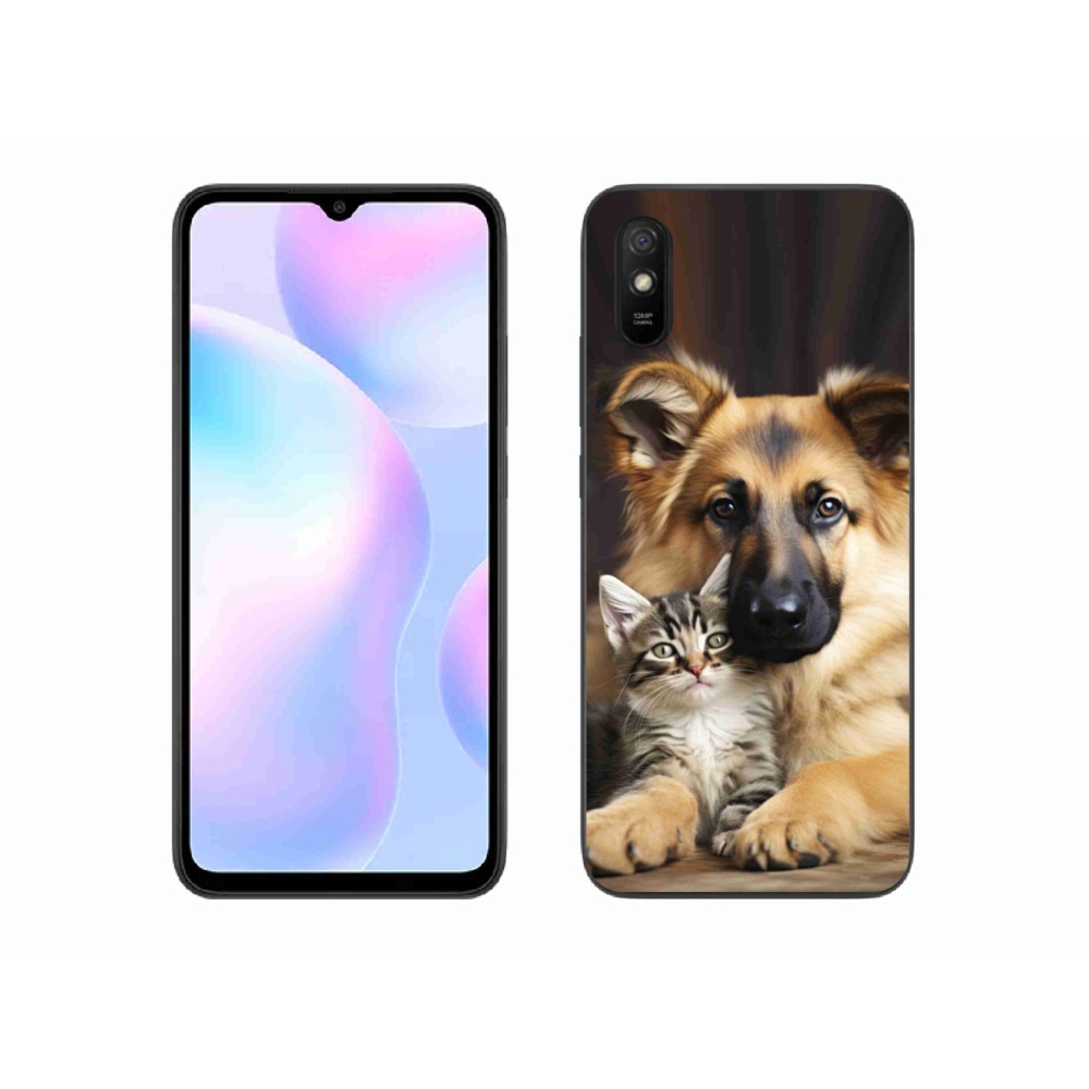 Gél borítás mmCase a Xiaomi Redmi 9A számára - állatbarátság