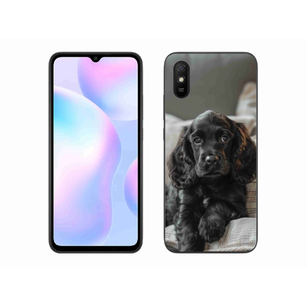 Gél borítás mmCase a Xiaomi Redmi 9AT készülékhez - Angol Cocker Spániel