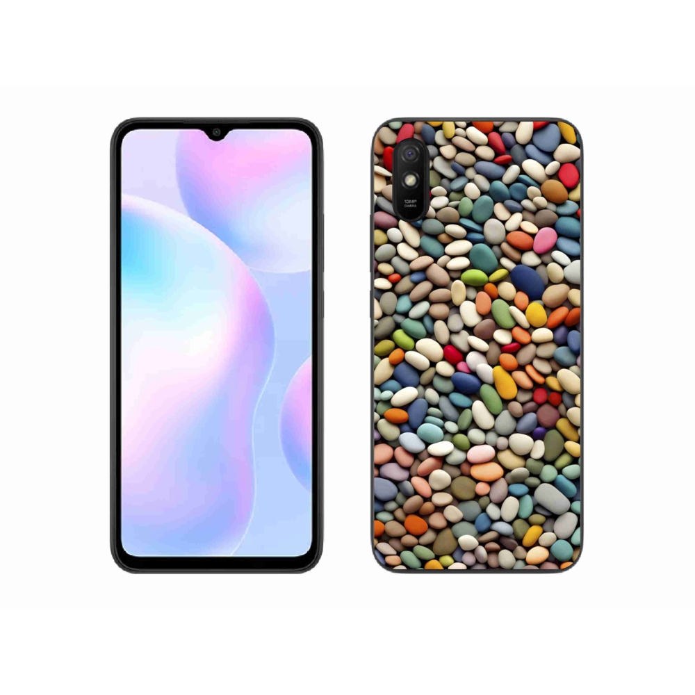 Gél borítás mmCase a Xiaomi Redmi 9AT-hoz - színes strasszkövek 2