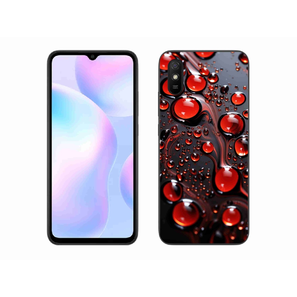 Gél borítás mmCase a Xiaomi Redmi 9AT-hoz - piros csepp 2