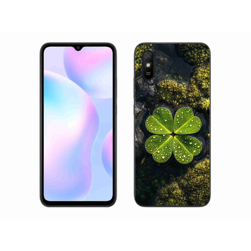 Gél borító mmCase a Xiaomi Redmi 9AT-hoz - négylevelű lóhere