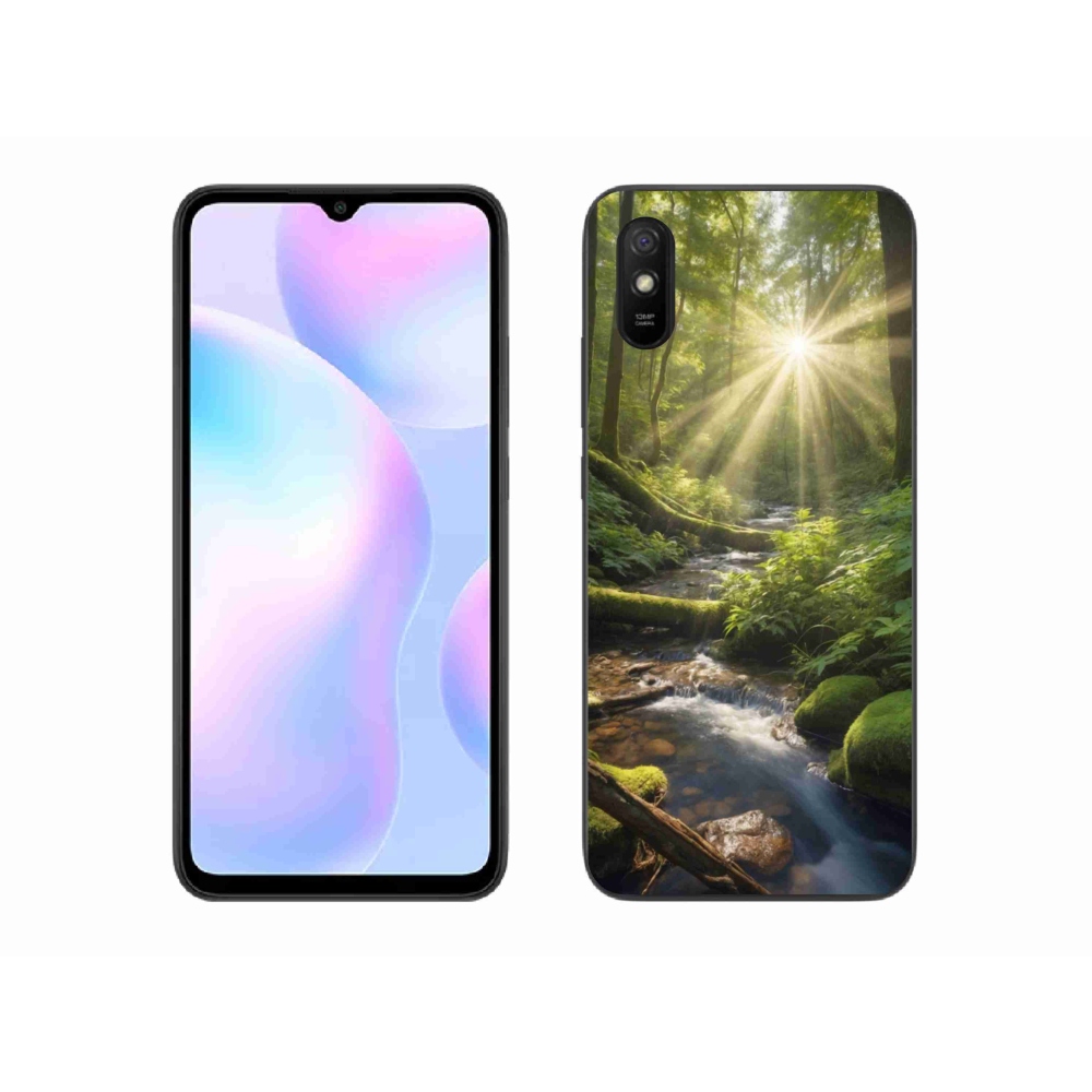 Gél borító mmCase a Xiaomi Redmi 9AT számára - az erdő mélysége