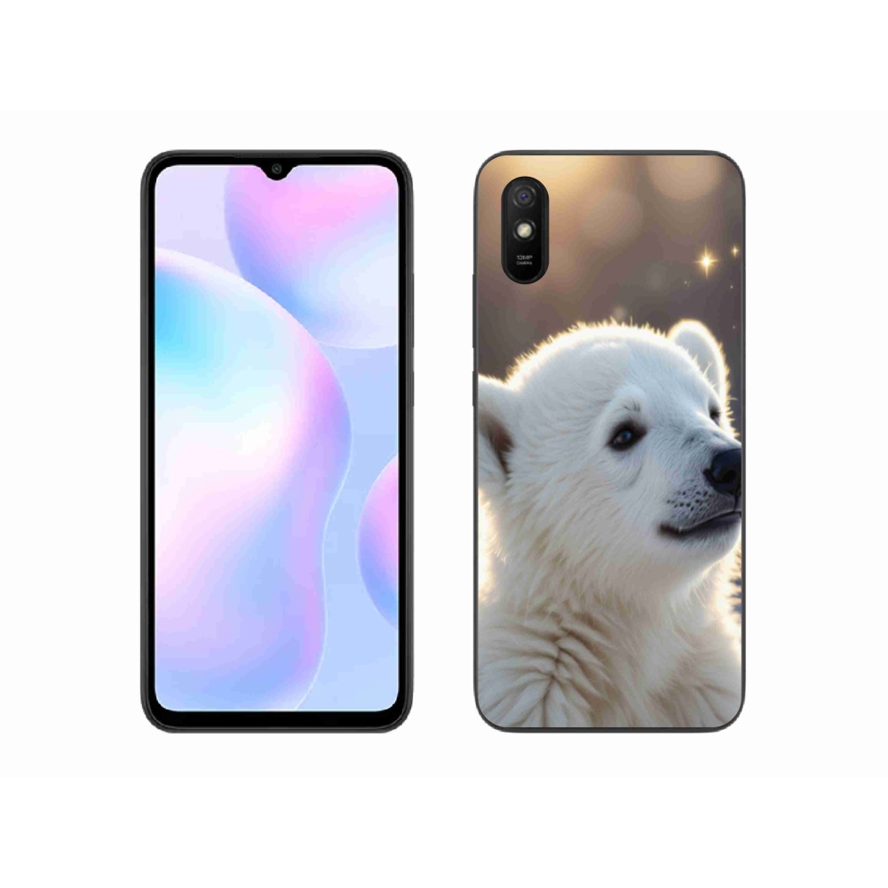 Gél borítás mmCase a Xiaomi Redmi 9AT-hoz - jegesmedve