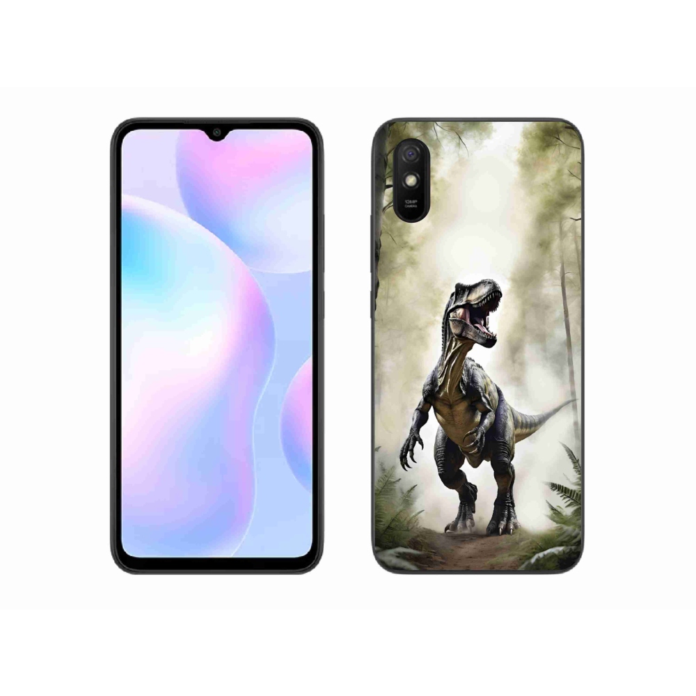 Gél borítás mmCase a Xiaomi Redmi 9AT-hoz - dühös T-Rex