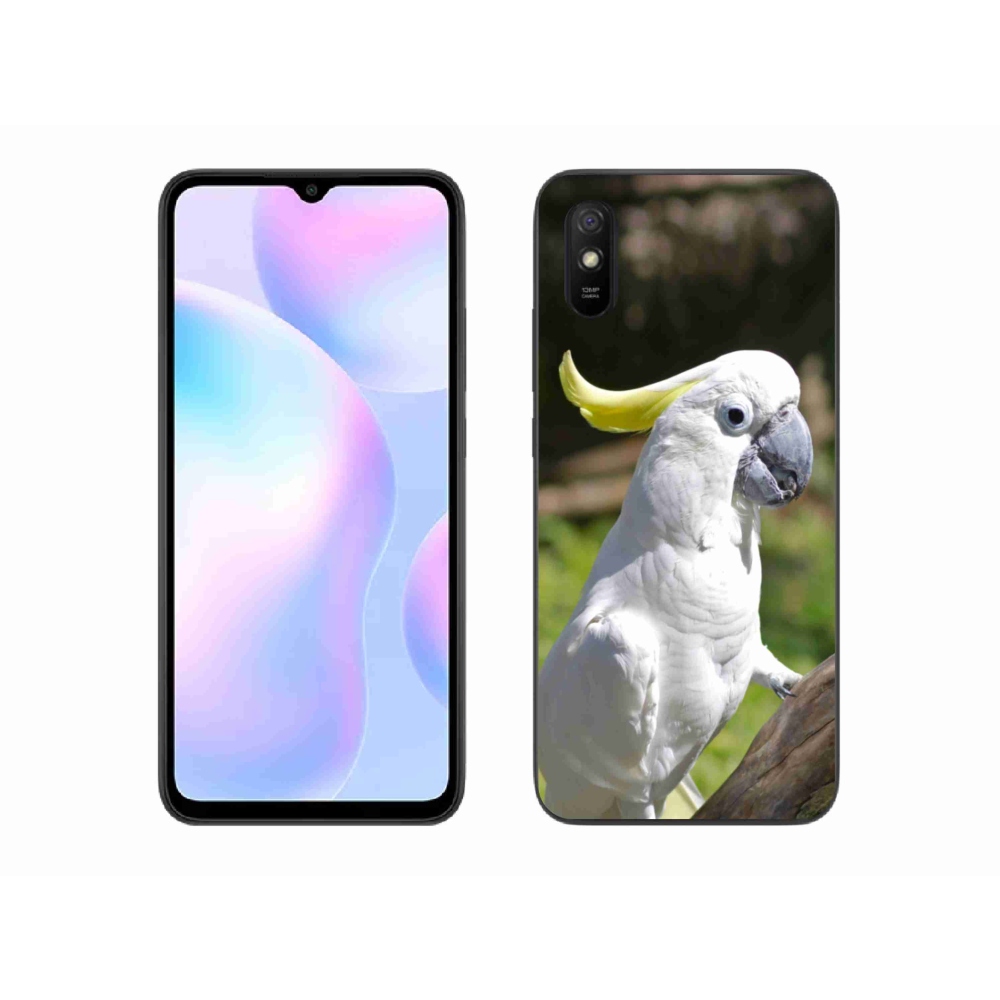 Gél borítás mmCase a Xiaomi Redmi 9AT-hoz - papagáj kakadu 2