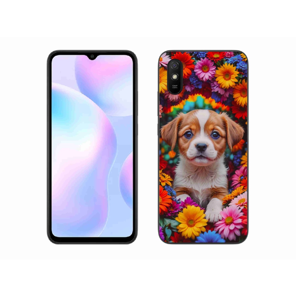 Gél borítás mmCase a Xiaomi Redmi 9AT-hoz - aranyos kiskutya