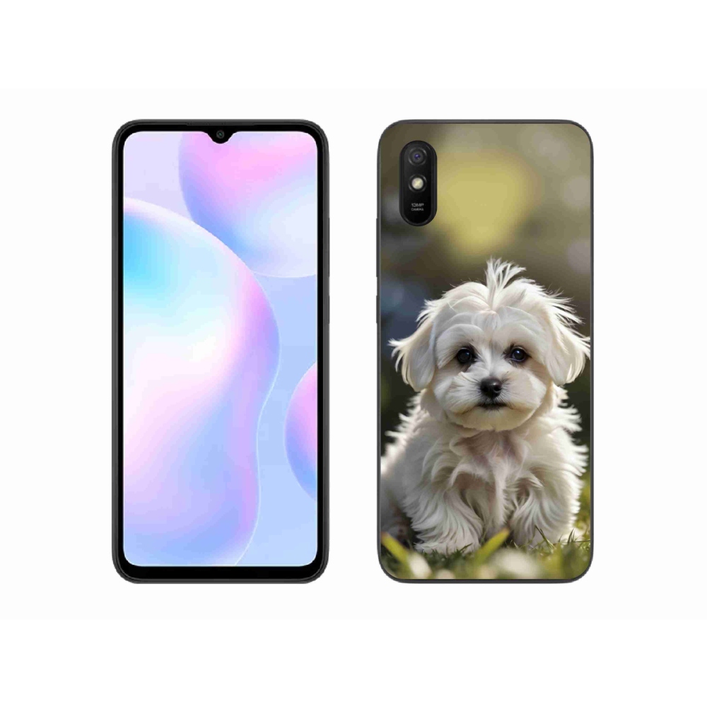 Gél borítás mmCase a Xiaomi Redmi 9AT-hoz - aranyos máltai kutya