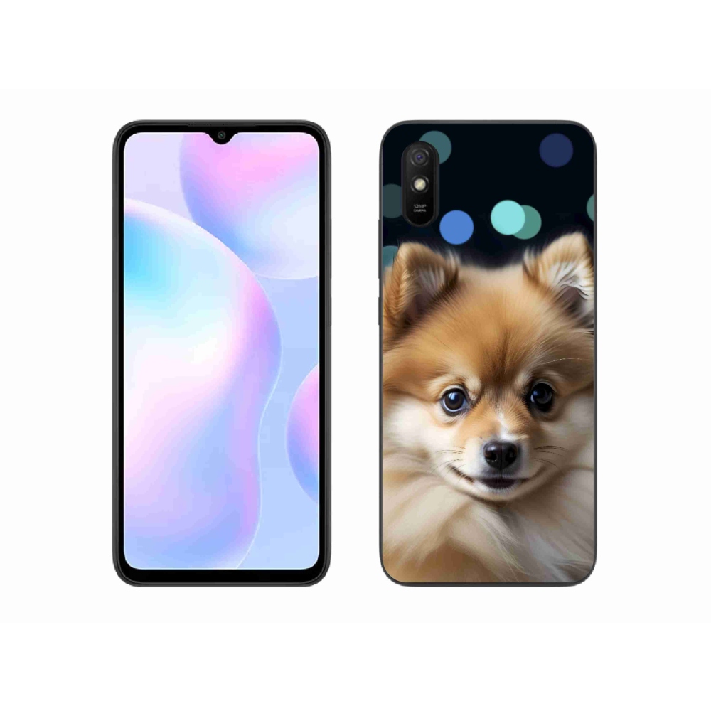 Gél borítás mmCase a Xiaomi Redmi 9AT-hoz - aranyos pomerániai