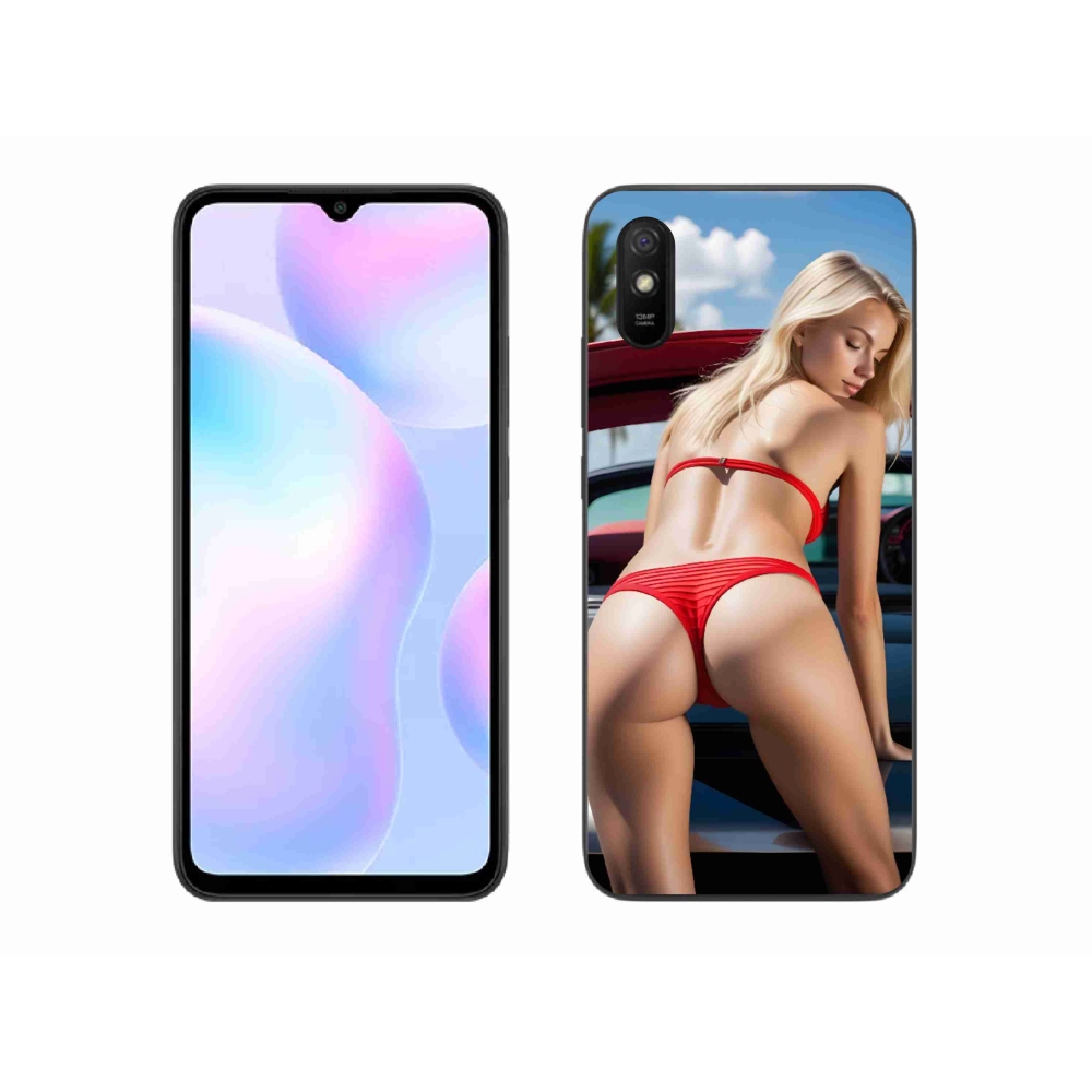 Gél borító mmCase a Xiaomi Redmi 9AT-hoz - szexi nő 2