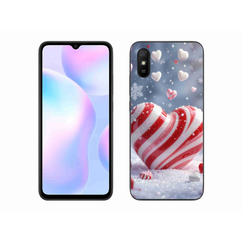 Gél borító mmCase a Xiaomi Redmi 9AT-hoz - édes szív