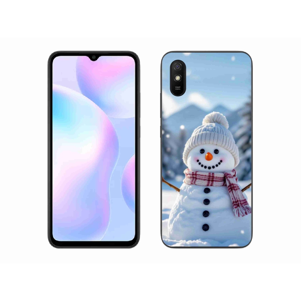 Gél borítás mmCase a Xiaomi Redmi 9AT-hoz - hóember 3