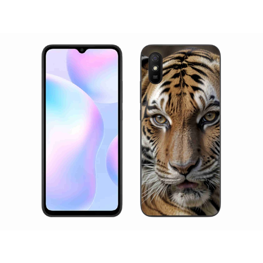 Gél borítás mmCase a Xiaomi Redmi 9AT-hoz - tigris nézet