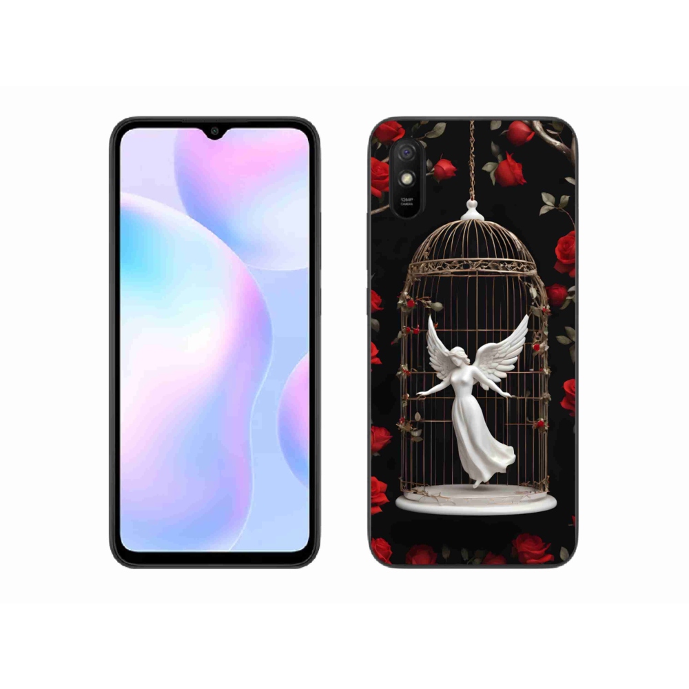 Gél borítás mmCase a Xiaomi Redmi 9AT számára - csapdába esett angyal