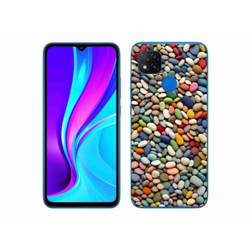 Gél borítás mmCase a Xiaomi Redmi 9C-hez - színes strasszkövek 2