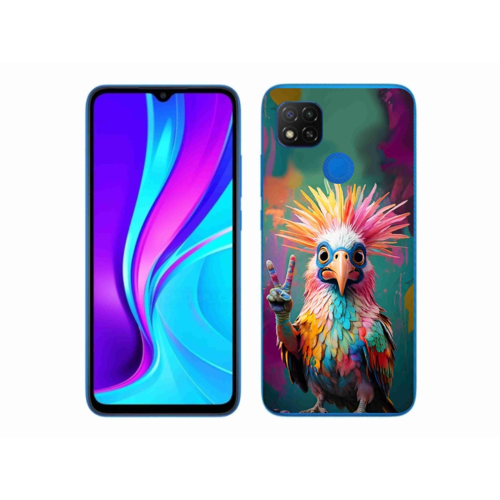 Gél borítás mmCase a Xiaomi Redmi 9C-hez - színes lázadó
