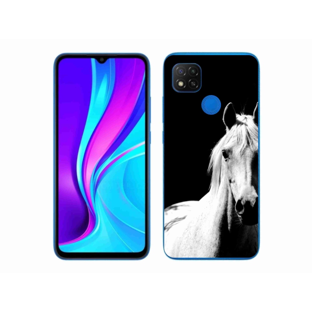 Gél borítás mmCase a Xiaomi Redmi 9C-hez - fehér ló 5
