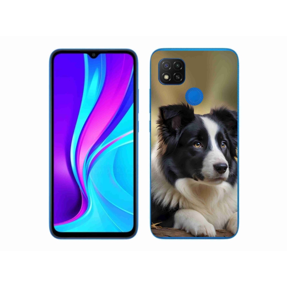 Gél borítás mmCase a Xiaomi Redmi 9C-hez - border collie 2