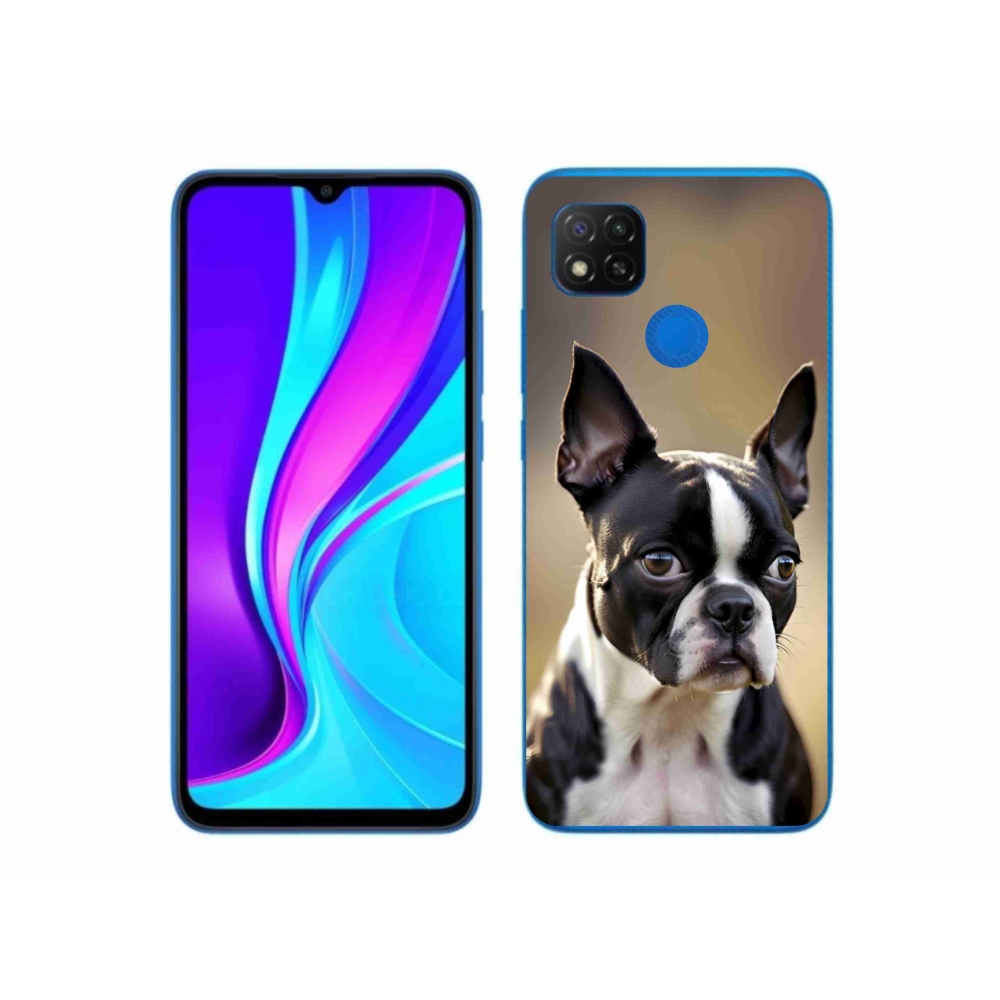 Gél borítás mmCase a Xiaomi Redmi 9C-hez - Boston Terrier