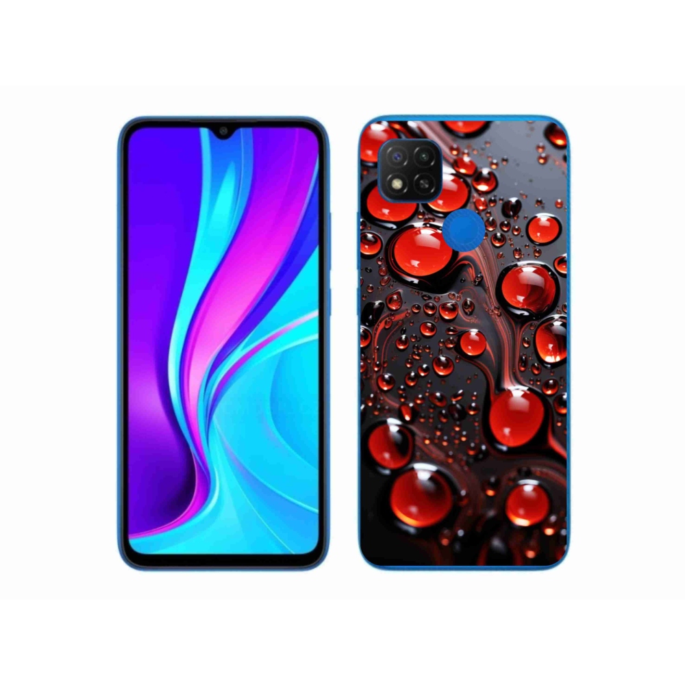 Gél borítás mmCase a Xiaomi Redmi 9C-hez - piros csepp 2