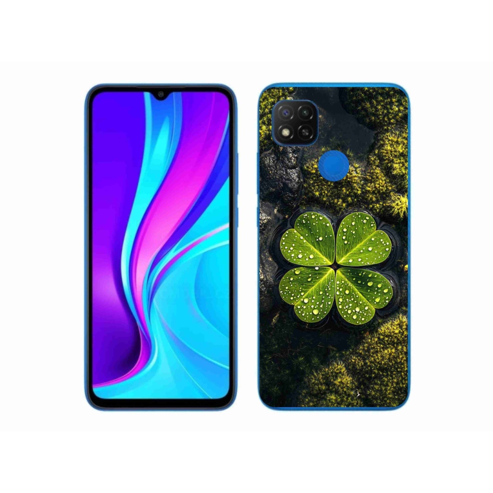 Gél borítás mmCase a Xiaomi Redmi 9C-hez - négylevelű lóhere