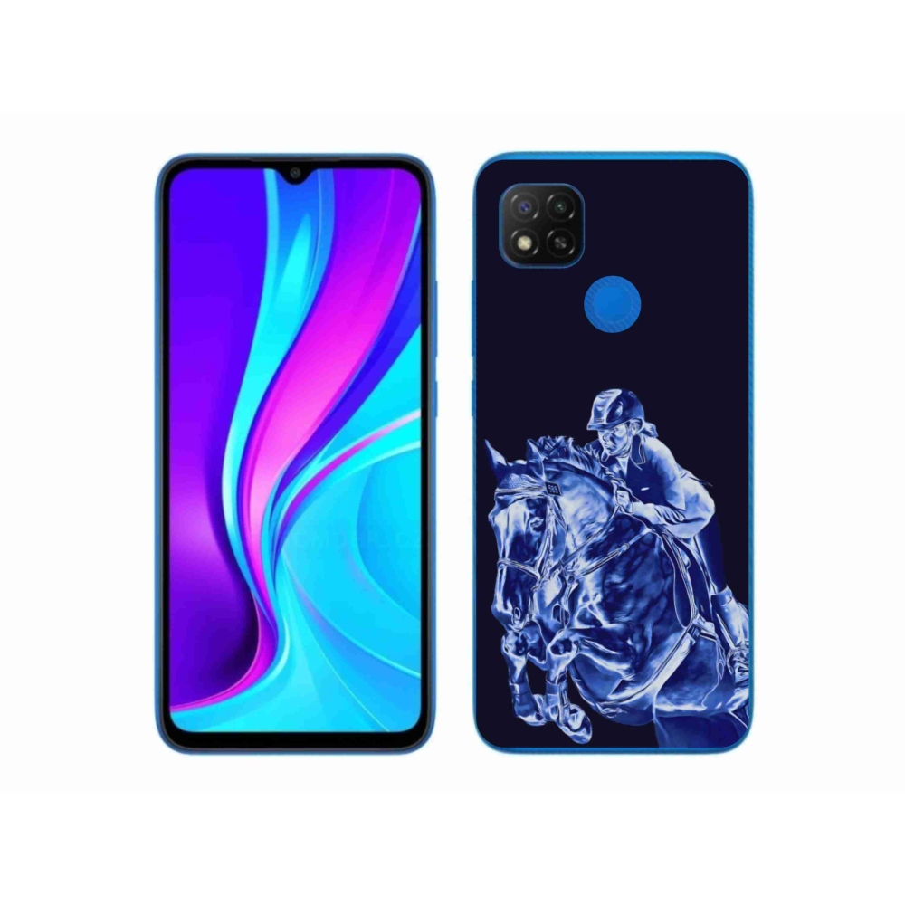 Gél borító mmCase a Xiaomi Redmi 9C-hez - versenyló