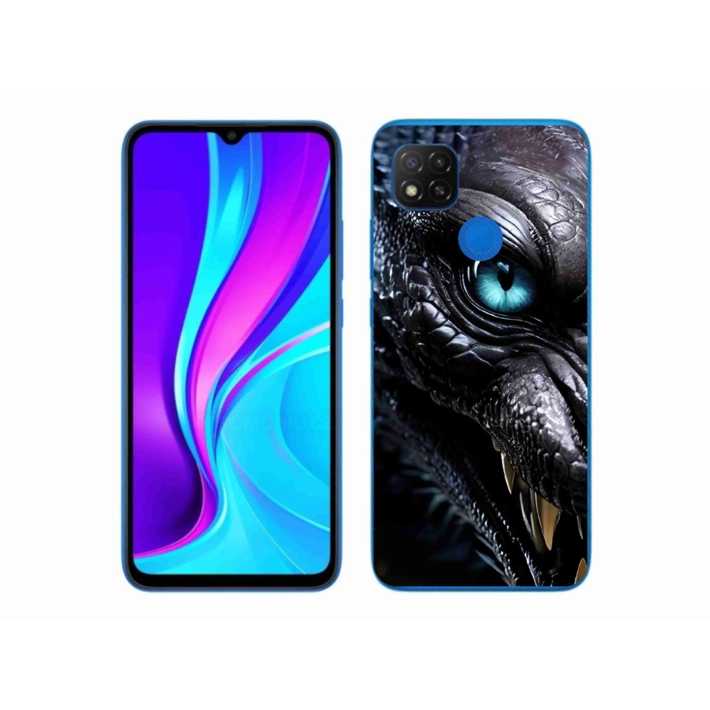 Gél borítás mmCase a Xiaomi Redmi 9C-hez - sárkány nézet