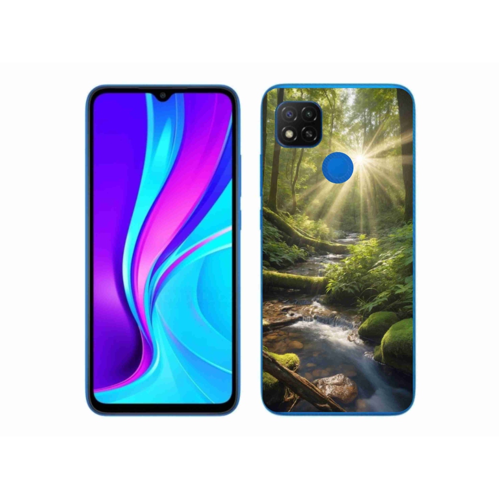 Gél borító mmCase a Xiaomi Redmi 9C-hez - az erdő mélysége