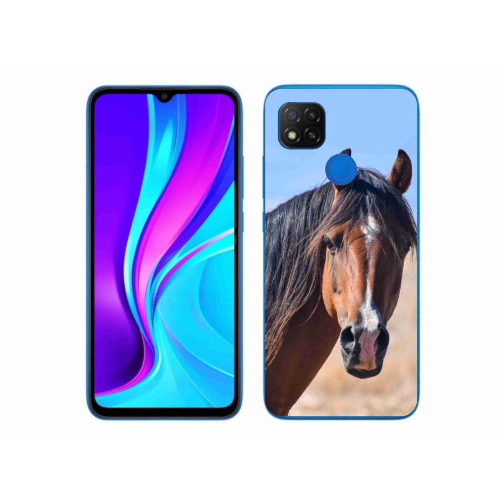 Gél borítás mmCase a Xiaomi Redmi 9C-hez - nyugodt ló