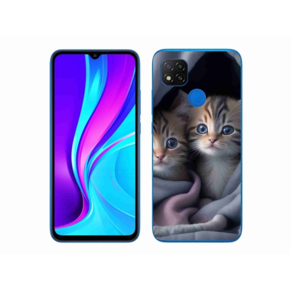 Gél borítás mmCase a Xiaomi Redmi 9C-hez - cat duo 2