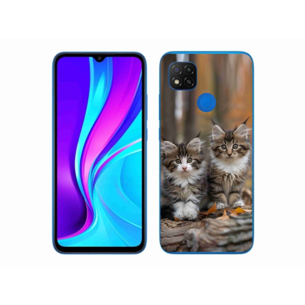 Gél borítás mmCase a Xiaomi Redmi 9C-hez - cat duo 3