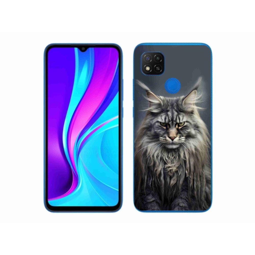 Gél borítás mmCase a Xiaomi Redmi 9C-hez - macskaszem nézet 4